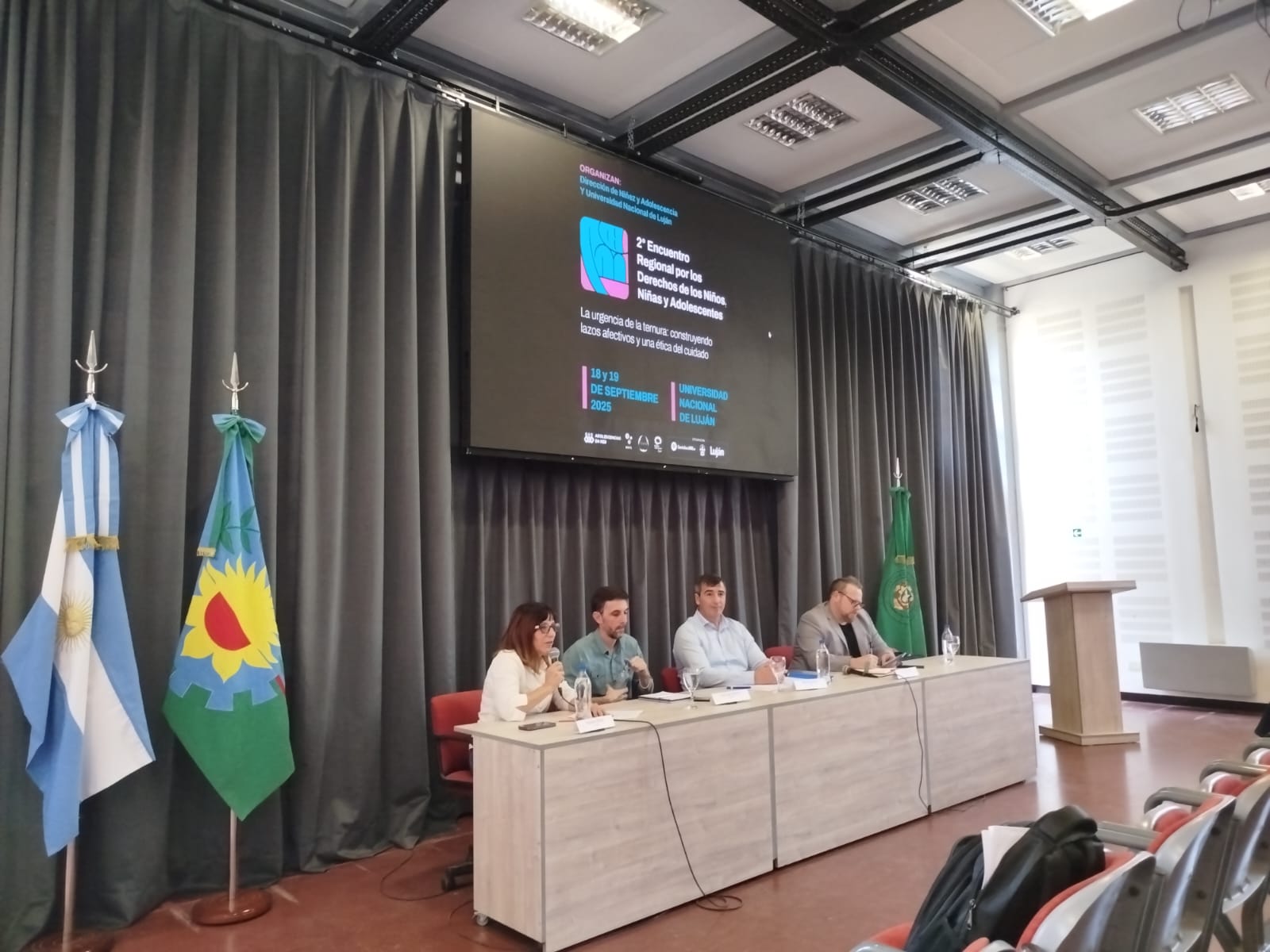 Segundo Encuentro Regional por los derechos de los niños, niñas y adolescentes en la UNLu