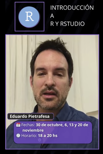 CURSO: Introducción a R y RSTUDIO